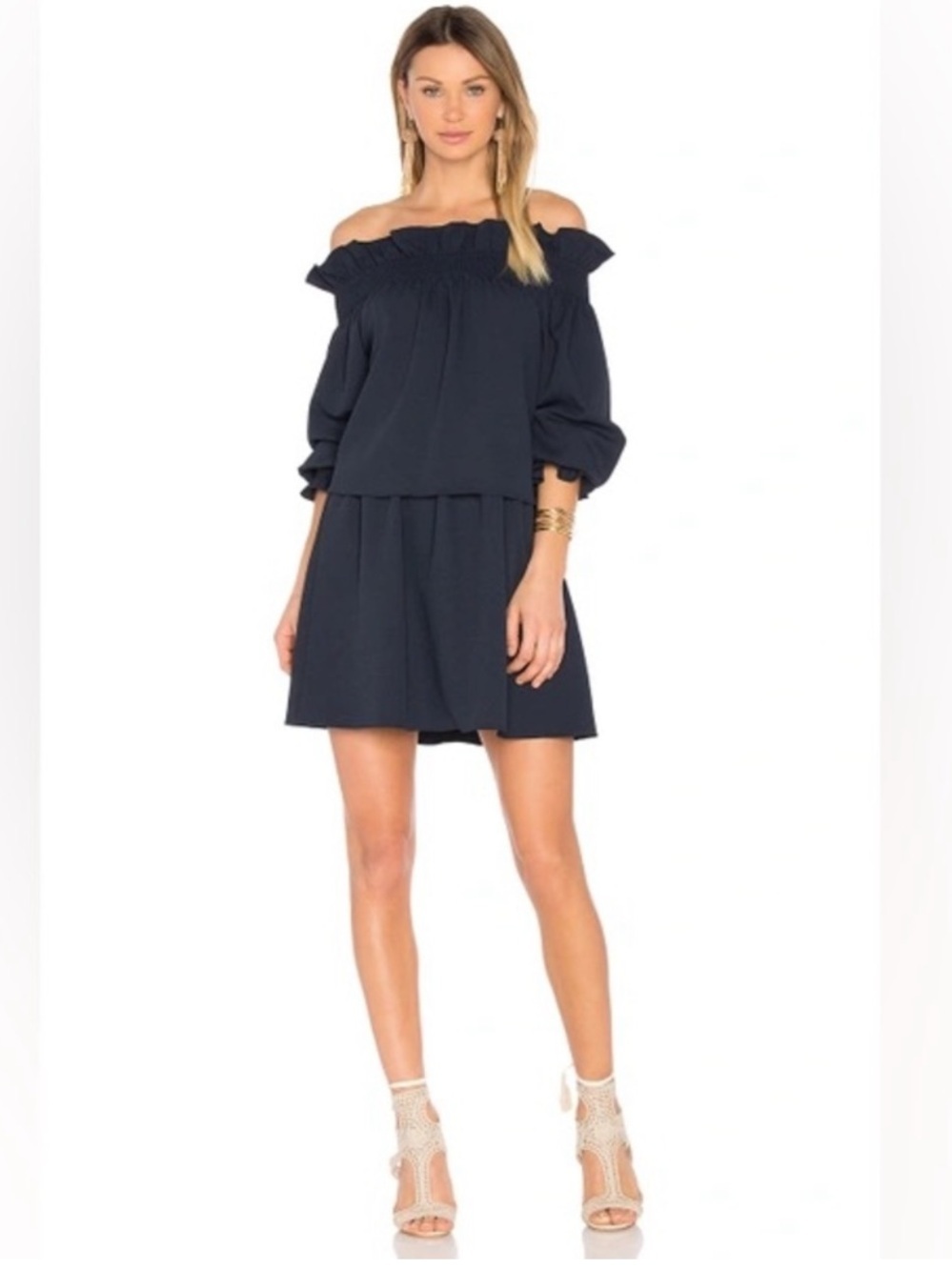 Diane Von Furstenberg  Georgie Deep Nights Dress Size Medium